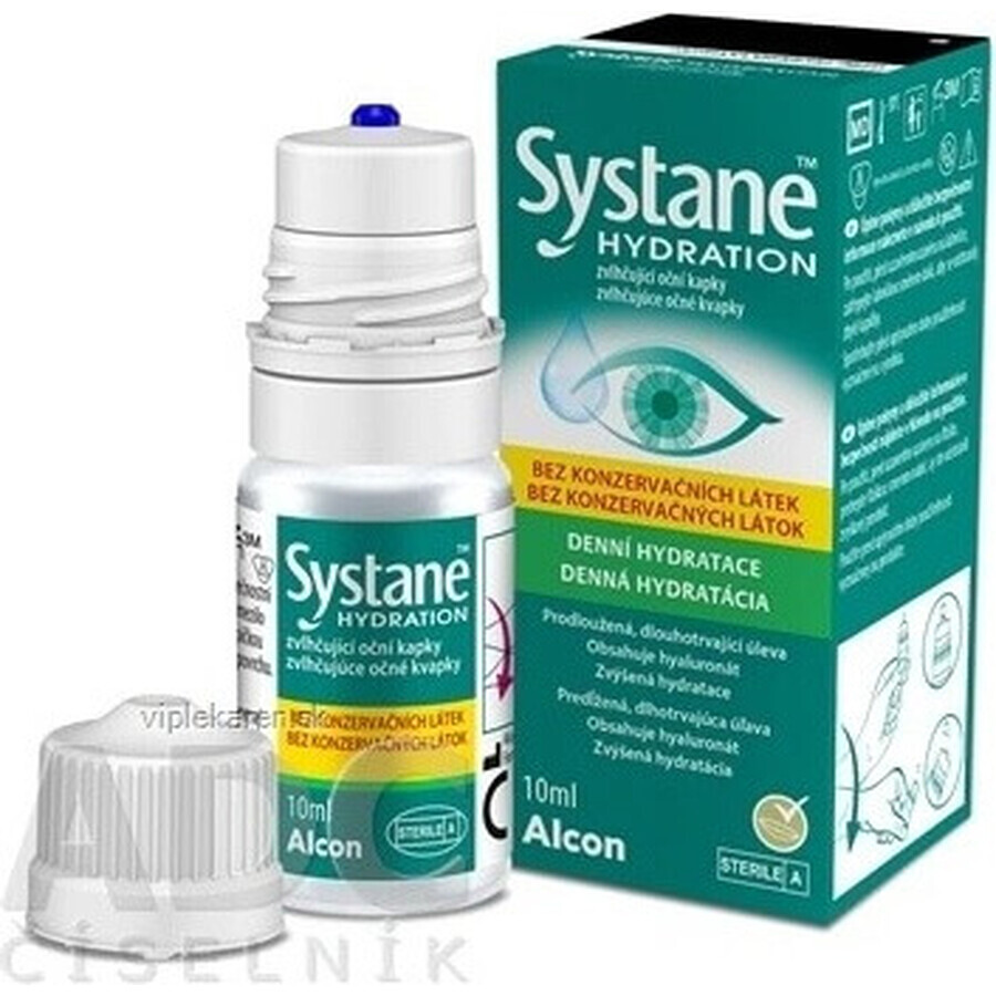 SYSTANE HYDRATION sin conservantes 1×10 ml, colirio hidratante