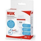 NUK bolsas de leche materna 1×25 uds, bolsas de leche