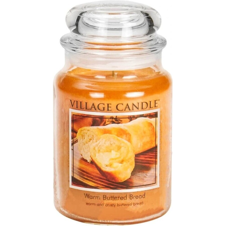 Village Candle Duftkerze im Glas - Warm Buttered Bread, groß 1×1 St.