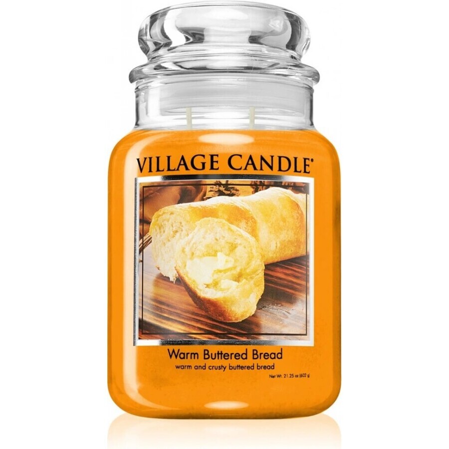 Village Candle Duftkerze im Glas - Warm Buttered Bread, groß 1×1 St.