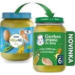 Gerber Merienda ecológica de carne y verduras 1×190 g, merienda