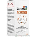 Jadon HOT GEL wärmendes Gel mit CBD 1x50 g