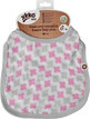 XKKO Bamboo bib Scandinavian Baby Pink Cross 1&#215;1 buc