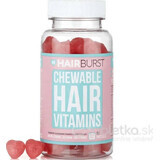 HAIRBURST vitamines à mâcher pour les cheveux en forme de coeur 1×60 pcs, vitamines à mâcher