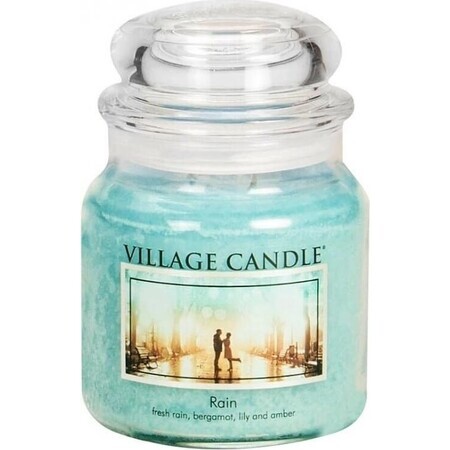 Village Candle Lumânare parfumată în sticlă - Rain, mediu 1×1 buc