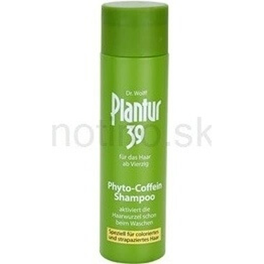 Plantur 39 Shampoo met fyto-cafeïne voor gekleurd haar 1×250 ml, shampoo met cafeïne