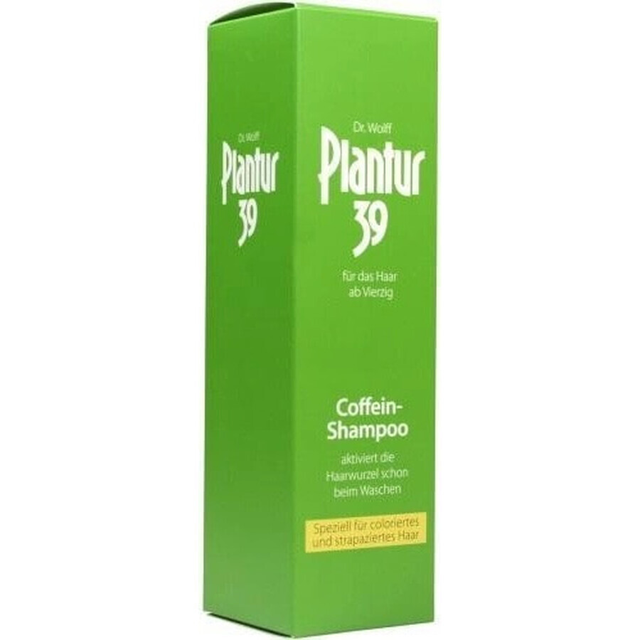 Plantur 39 Shampoo met fyto-cafeïne voor gekleurd haar 1×250 ml, shampoo met cafeïne