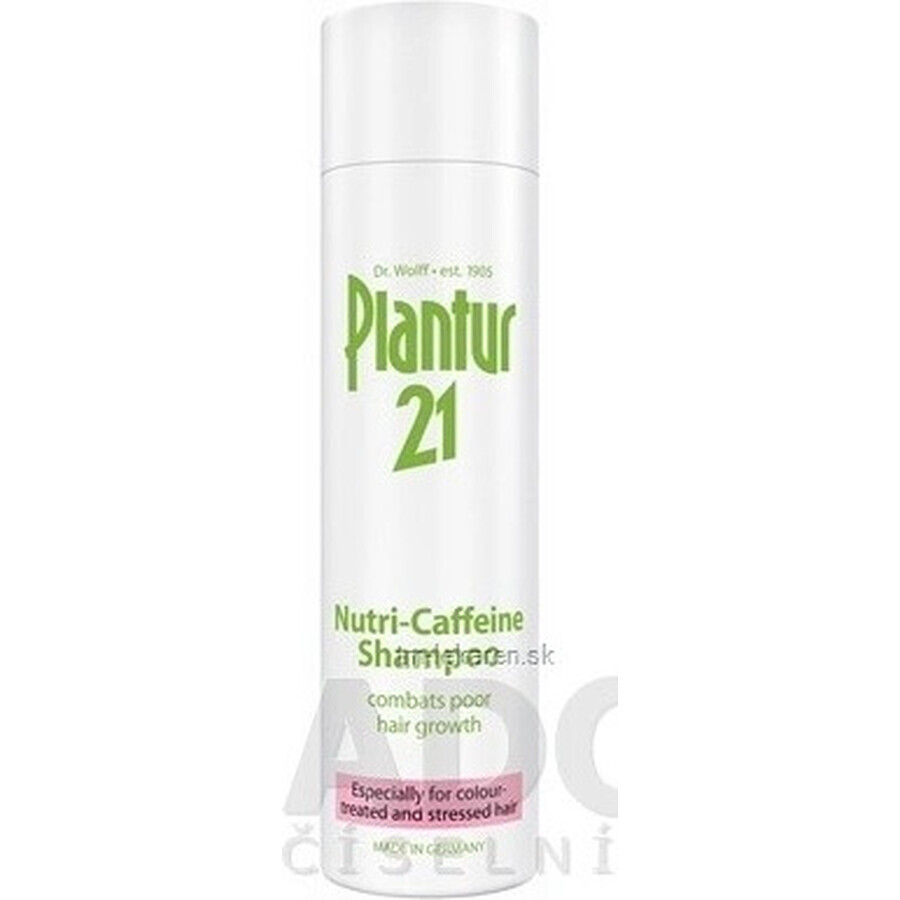 Plantur 39 Shampoo met fyto-cafeïne voor gekleurd haar 1×250 ml, shampoo met cafeïne