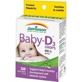 JAMIESON BABY-D3 VITAMINA D3 400 UI CAPS 1×11,7 ml, supliment alimentar