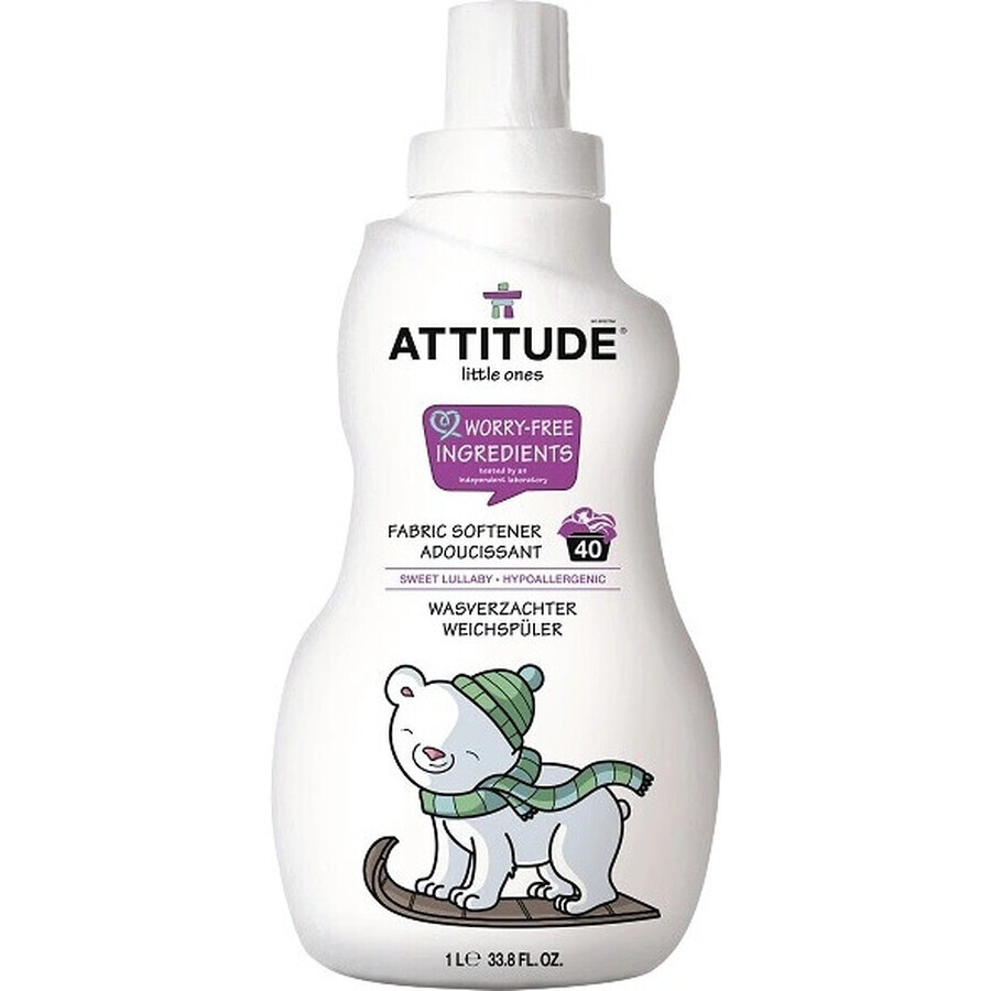 ATTITUDE Balsam de rufe pentru copii cu aromă Sweet Lullaby 1×1000 ml, balsam de rufe pentru copii