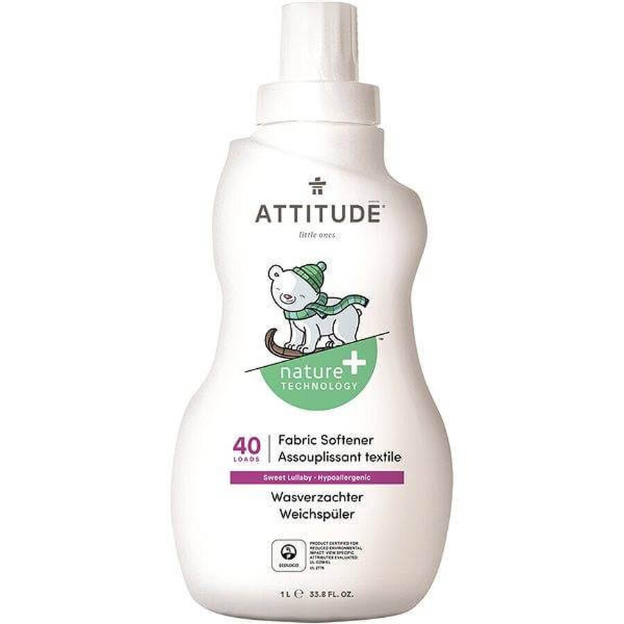 ATTITUDE Balsam de rufe pentru copii cu aromă Sweet Lullaby 1×1000 ml, balsam de rufe pentru copii