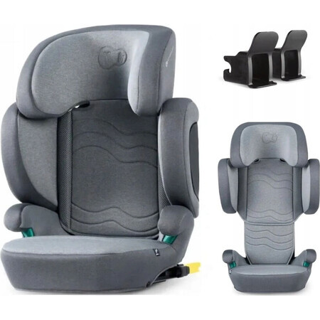 KINDERKRAFT SELECT i-Size scaun auto XPAND 2 i-Size 100-150 cm Rocket Grey, Premium 1×1 buc, scaun auto