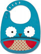 Zoo silicon bib bufniță 1&#215;1 buc, silicon bib