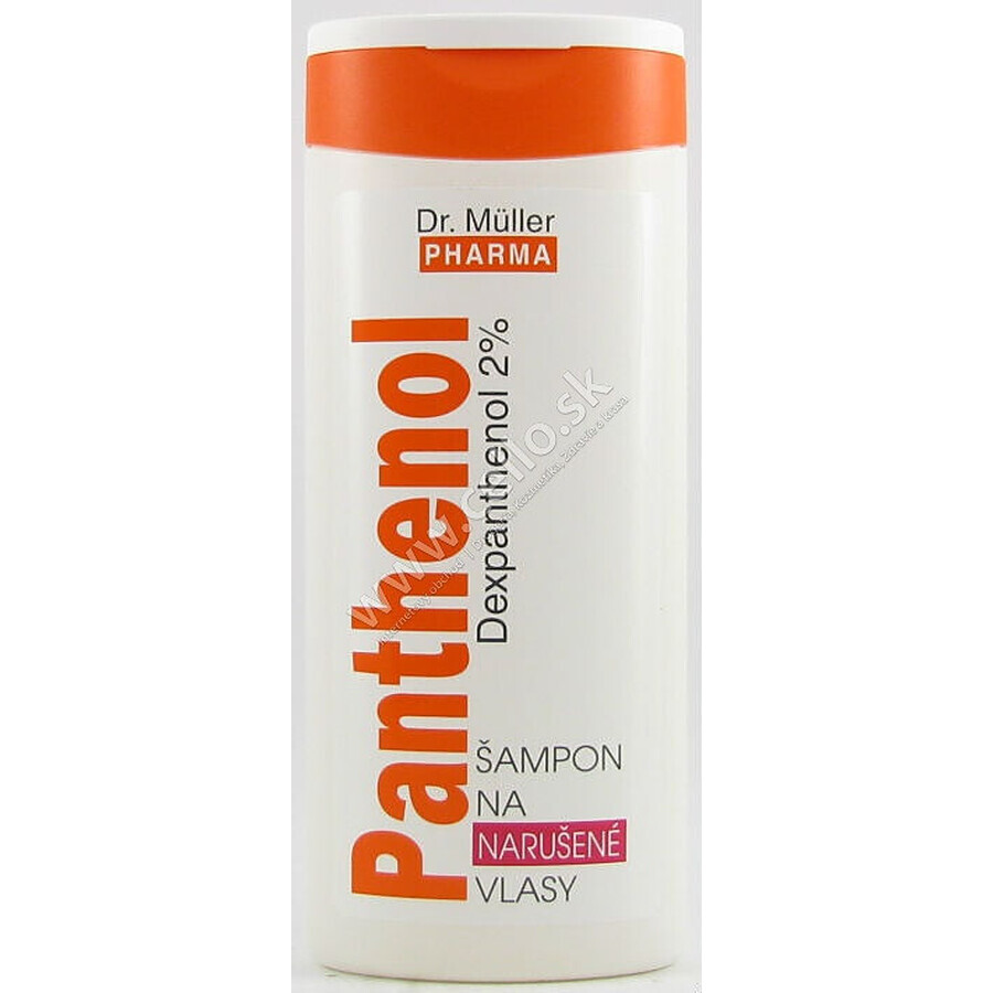 Dr. Müller SHAMPOO AL PANTENOLO PER CAPELLI SFIBRATI 1×250 ml, shampoo