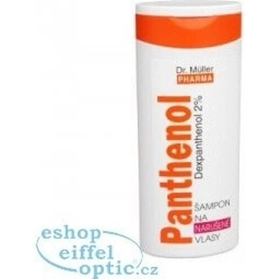 Dr. Müller SHAMPOO AL PANTENOLO PER CAPELLI SFIBRATI 1×250 ml, shampoo