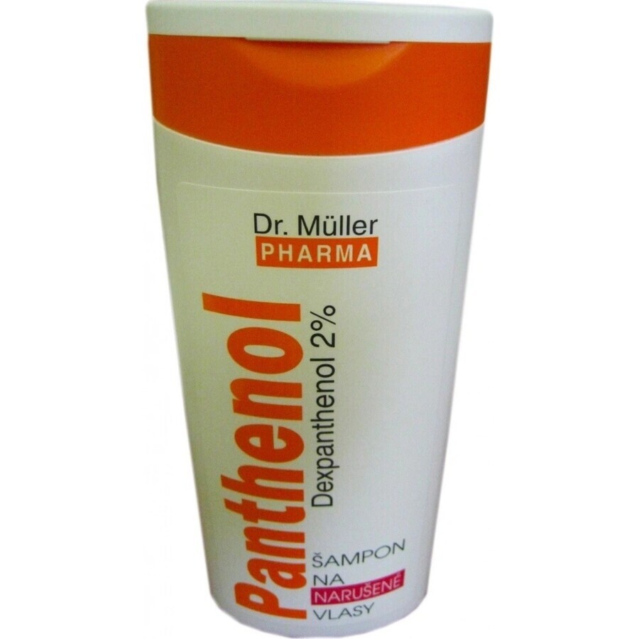 Dr. Müller SHAMPOO AL PANTENOLO PER CAPELLI SFIBRATI 1×250 ml, shampoo