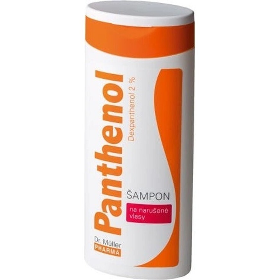 Dr. Müller SHAMPOO AL PANTENOLO PER CAPELLI SFIBRATI 1×250 ml, shampoo