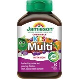 JAMIESON MULTI KIDS MULTIVITAMIN WITH VITAMIN C 1×60 tbl, pentru copii