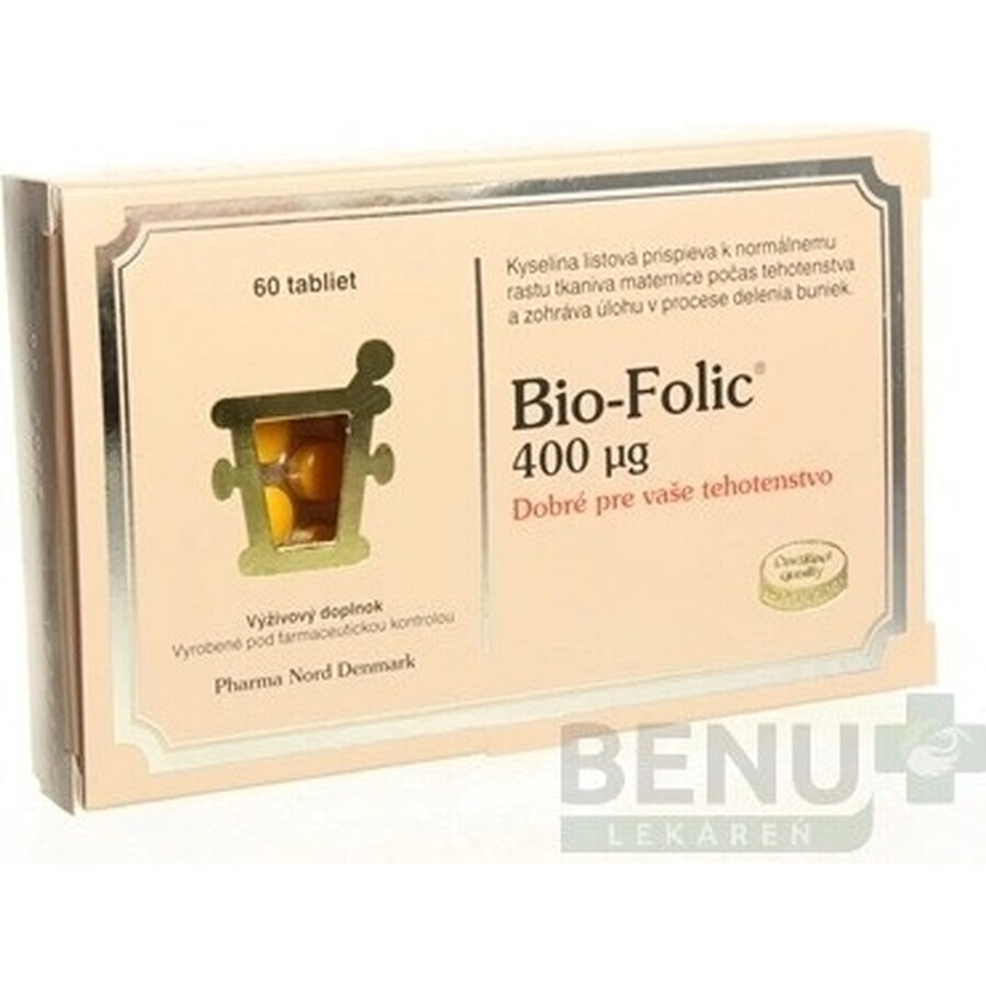 PHARMA NORD BIO-FOLIC 1×60 tbl, integratore alimentare