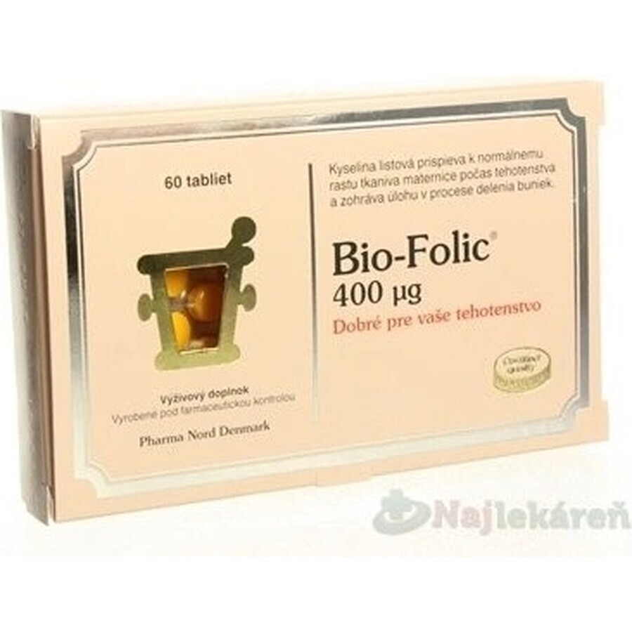 PHARMA NORD BIO-FOLIC 1×60 tbl, integratore alimentare