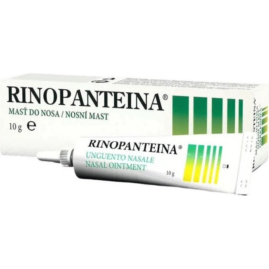 RINOPANTEINA Unguent nazal 1×10 g, unguent