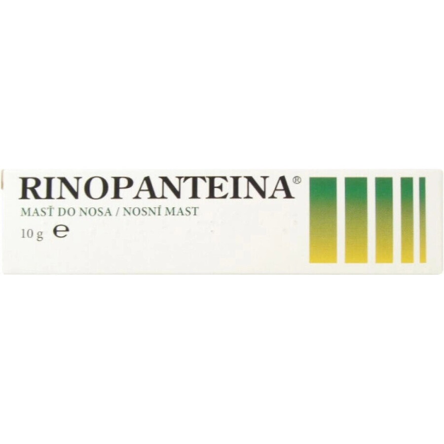 RINOPANTEINA Unguent nazal 1×10 g, unguent