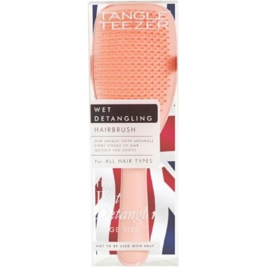 Tangle Teezer® Large Wet Detangler Peach Glow 1x1 stuk, haarborstel