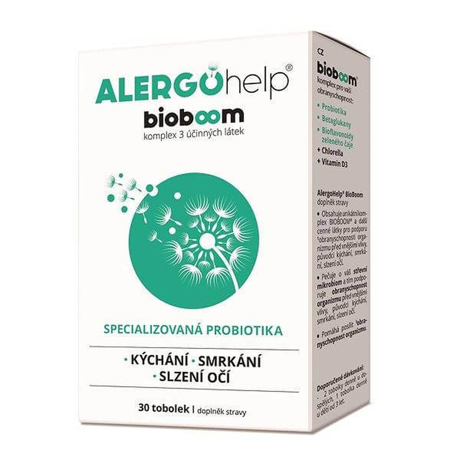 AlergoHelp BioBoom 1×30 buc, supliment alimentar