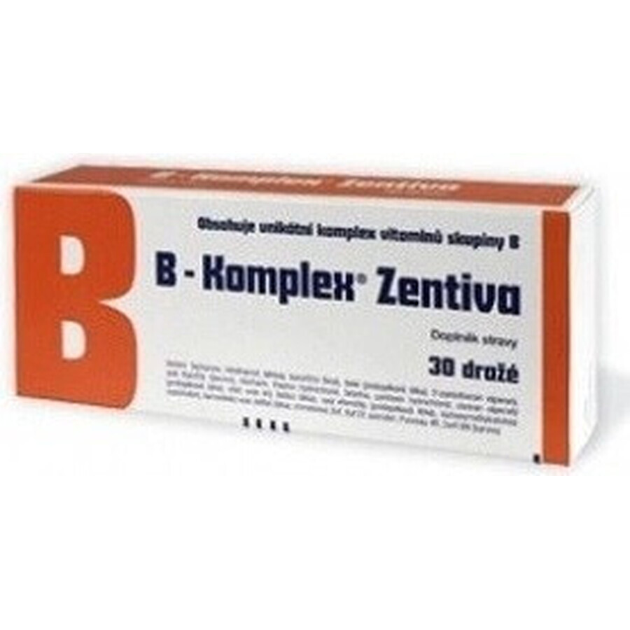 B-Komplex Zentiva 30 tbl 1×30 tbl, vitamina B