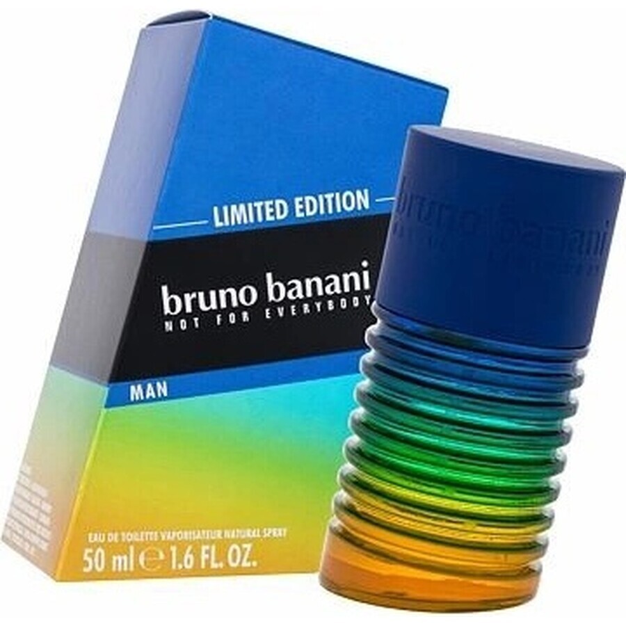 Bruno Banani Limited Edition Man Edt 50ml 1×50 ml, Eau de toilette