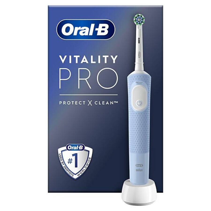 Spazzolino elettrico Oral-B Oral-B EK Vitality Pro Protect X Clean Vapour Blue 1×1