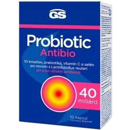 GS Probiotic Antibiotic 1×10 cps, complément alimentaire