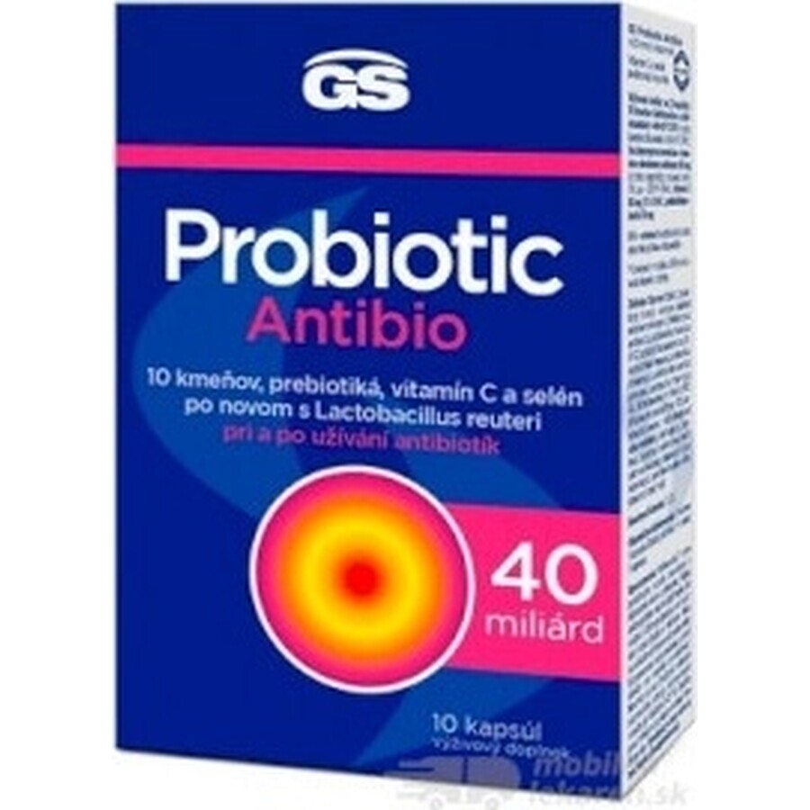 GS Probiotic Antibiotic 1×10 cps, complément alimentaire