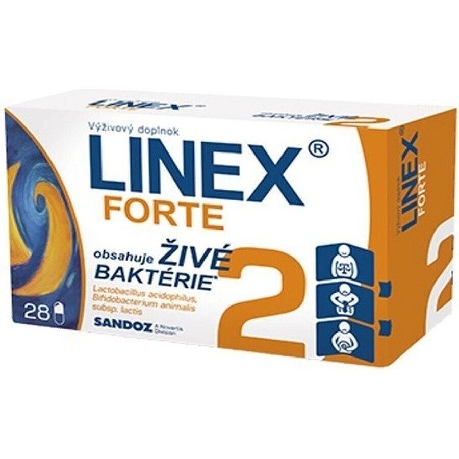 LINEX forte 1×28 cps, complément alimentaire