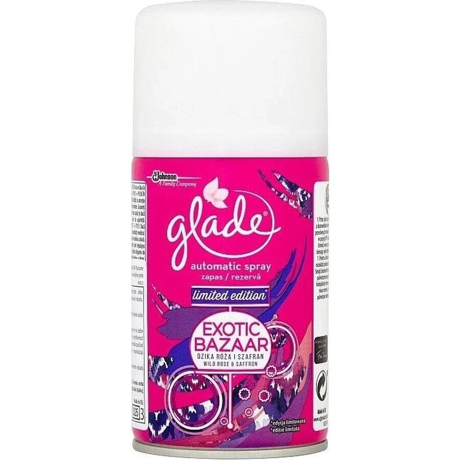 Glade automatische spray - navulling Relax 1×269 ml, navulling voor luchtverfrisser