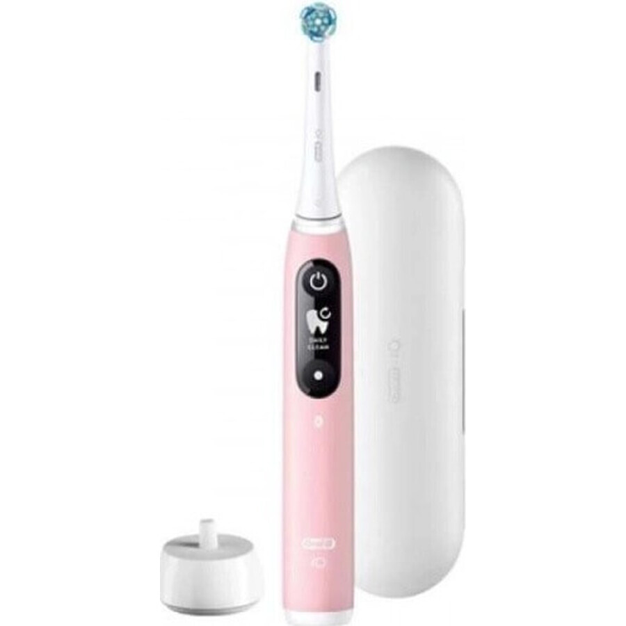 Periuță de dinți electrică Oral-B iO Series 6 Pink 1×1, periuță de dinți electrică