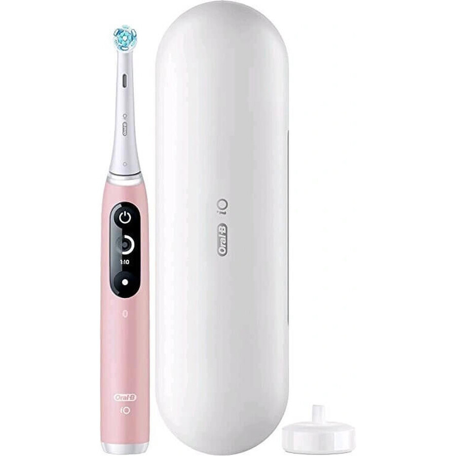 Periuță de dinți electrică Oral-B iO Series 6 Pink 1×1, periuță de dinți electrică