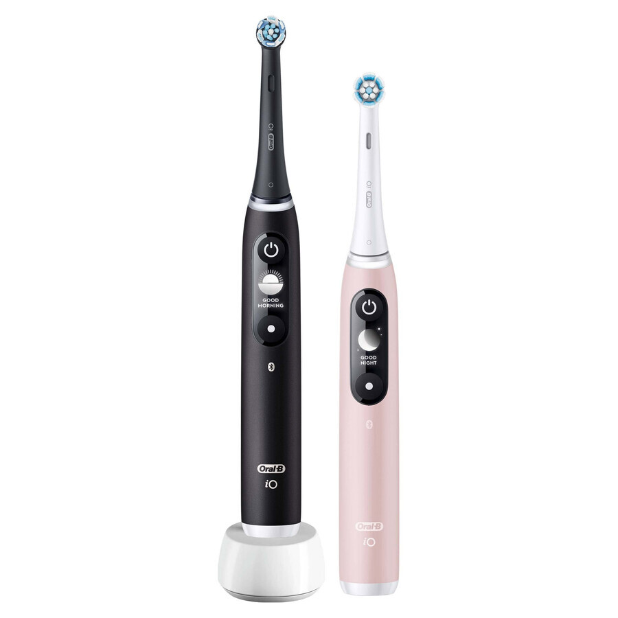 Periuță de dinți electrică Oral-B iO Series 6 Pink 1×1, periuță de dinți electrică