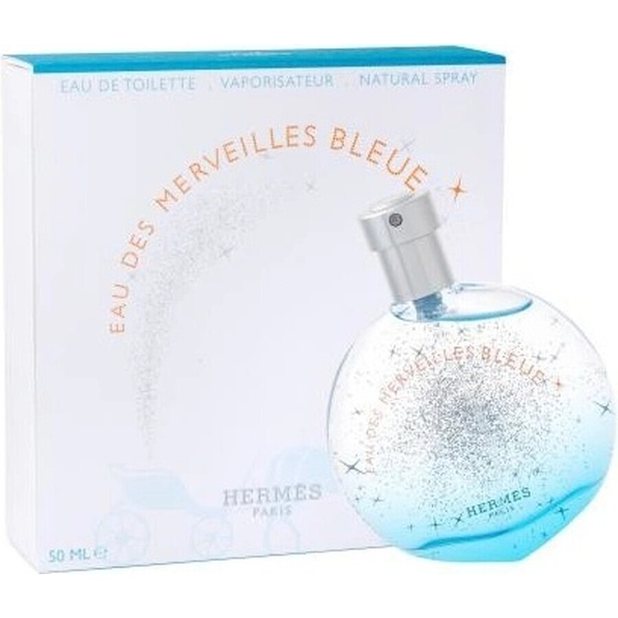 Hermes Eau Des Merveilles Bleue Edt 50ml 1×50 ml, apă de toaletă