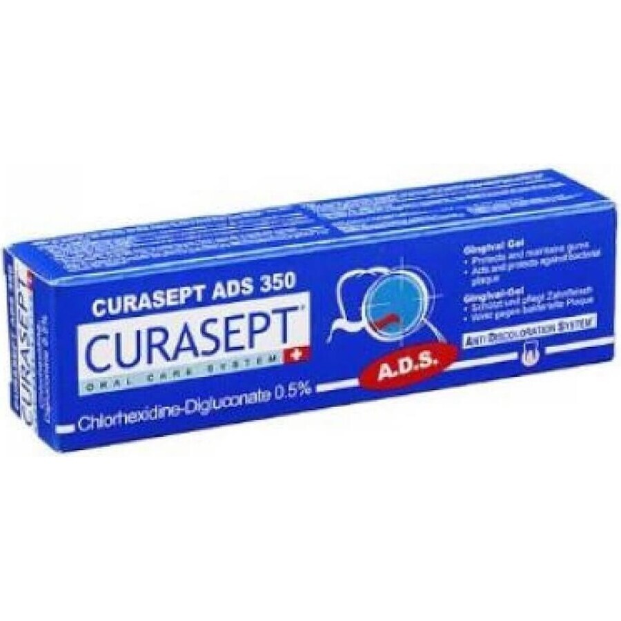 CURASEPT ADS 350 0,50% 1×30 ml, gel periodontal