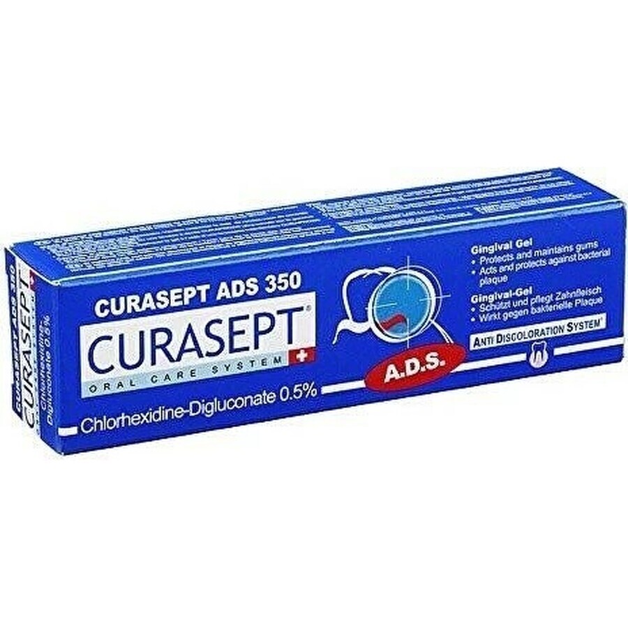 CURASEPT ADS 350 0,50% 1×30 ml, gel periodontal