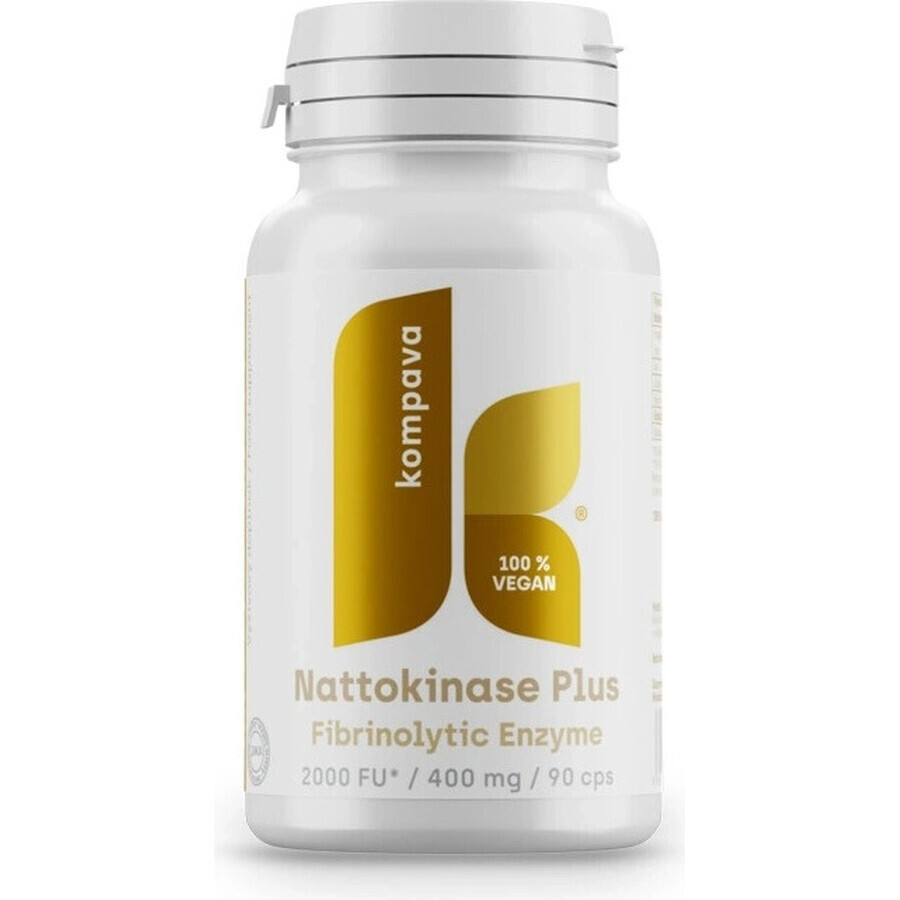 kompava Nattokinase plus 1×90 cps, integratore alimentare