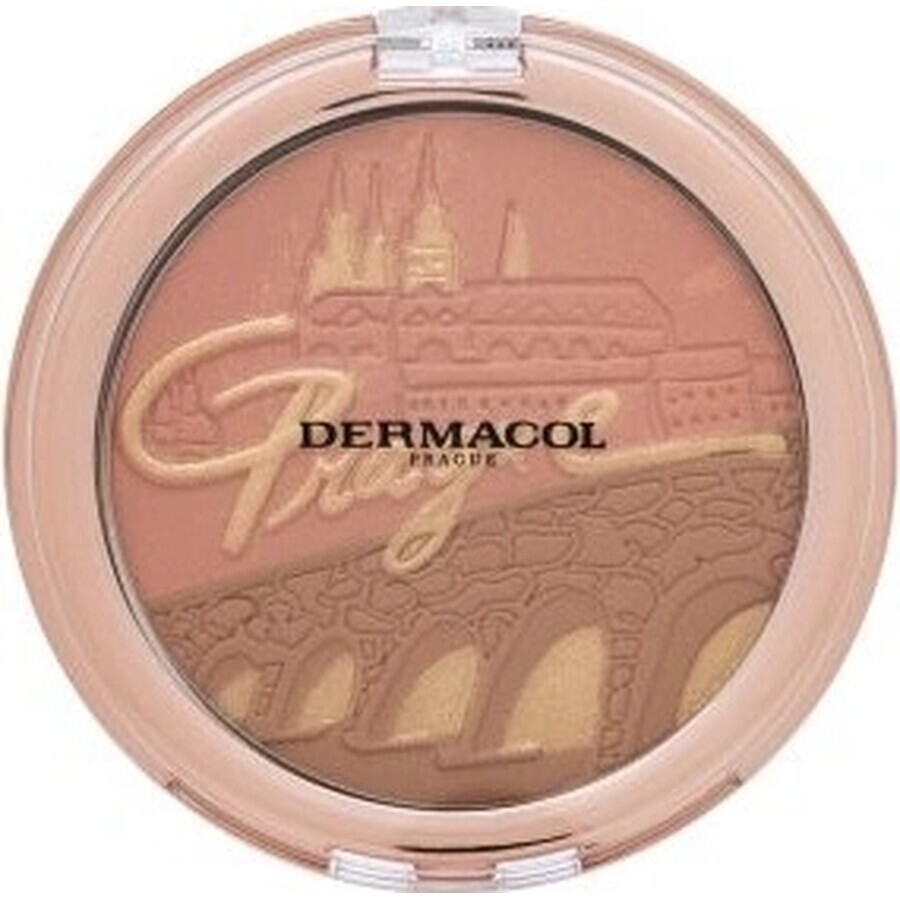 Dermacol Pudră bronzantă și iluminatoare cu blush 1×10,5 g