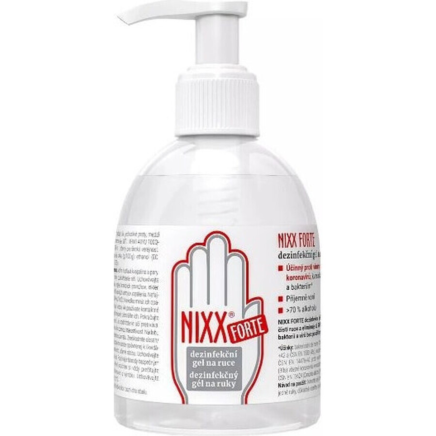 NIXX FORTE gel désinfectant pour les mains 1×250 ml