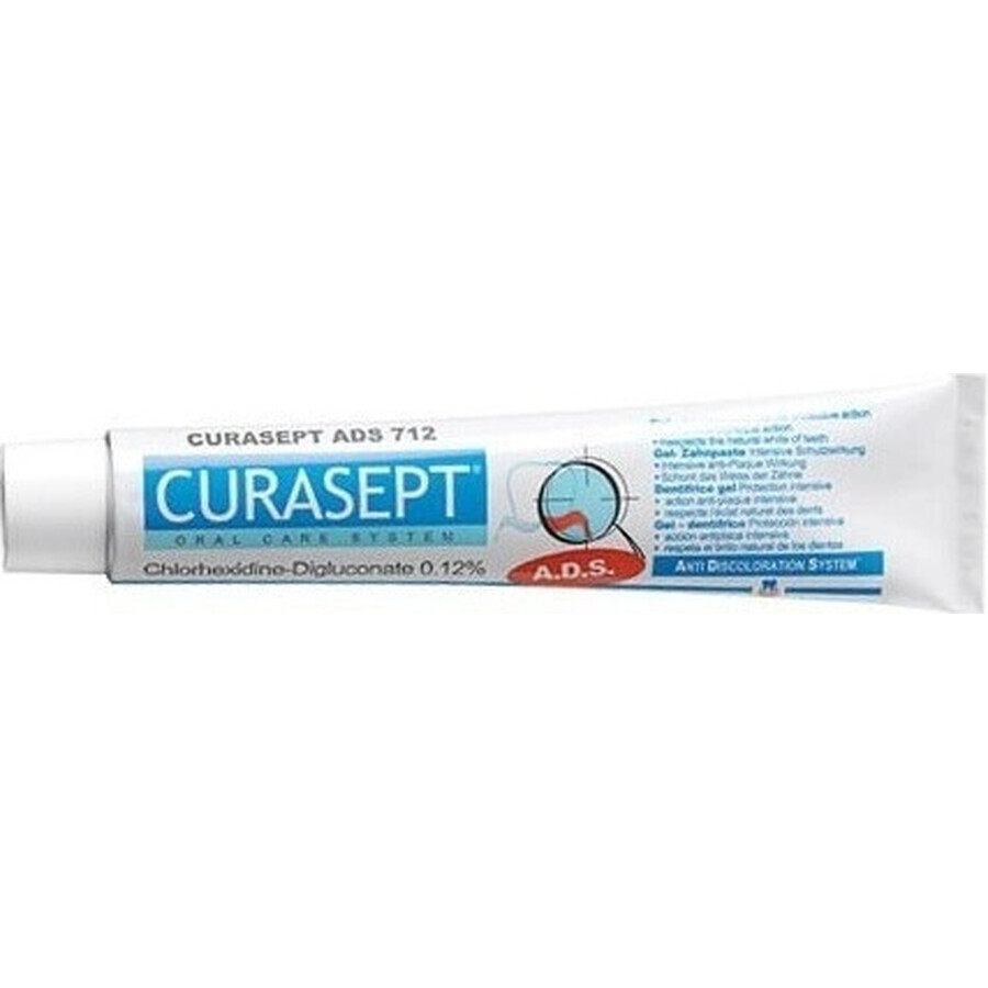 CURASEPT ADS 712 0,12% 1×75 ml, pastă de dinți