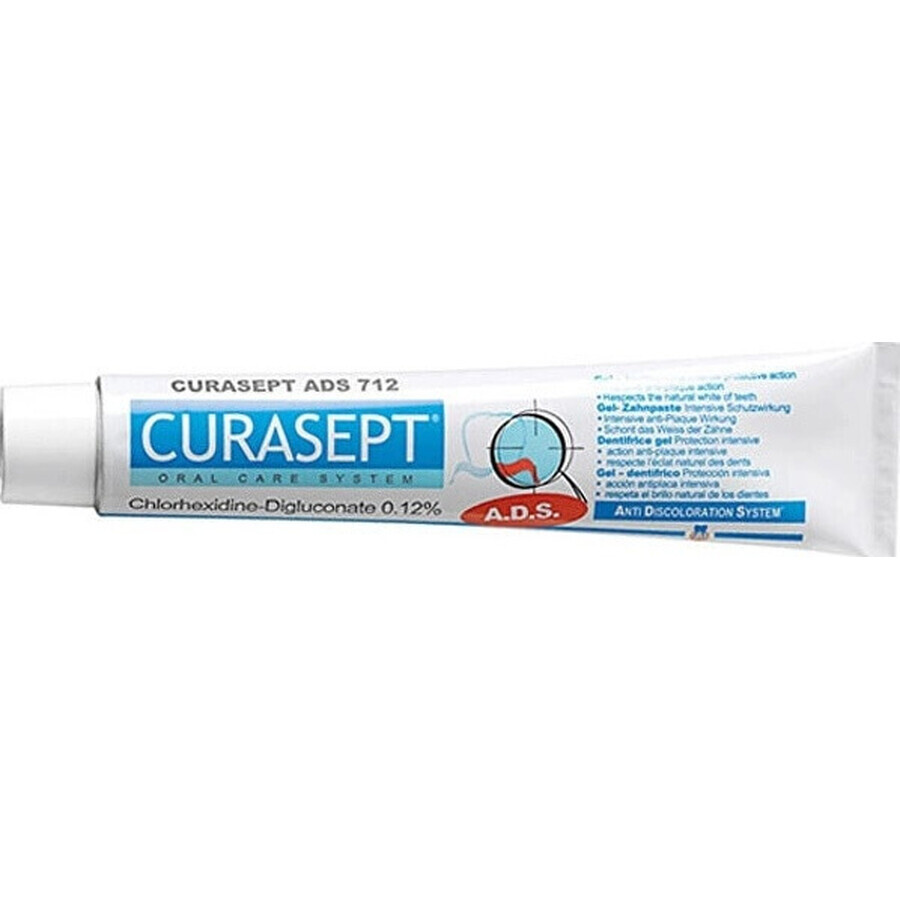 CURASEPT ADS 712 0,12% 1×75 ml, pastă de dinți