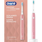 Elektrische tandenborstel Oral B Pulsonic Slim clean 2 000 roze 1×1 st, elektrische tandenborstel