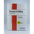 GENERICA Vitamin E 200 U.I. 1×60 cps, Nahrungsergänzungsmittel