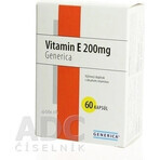 GENERICA Vitamin E 200 U.I. 1×60 cps, Nahrungsergänzungsmittel