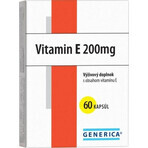 GENERICA Vitamin E 200 U.I. 1×60 cps, Nahrungsergänzungsmittel